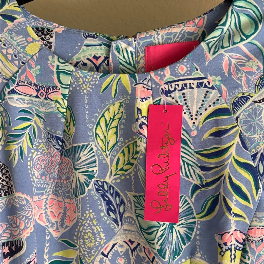 Lilly Pulitzer Kerstin Stretch Shift Dress Size 8 - Picture 1 of 5